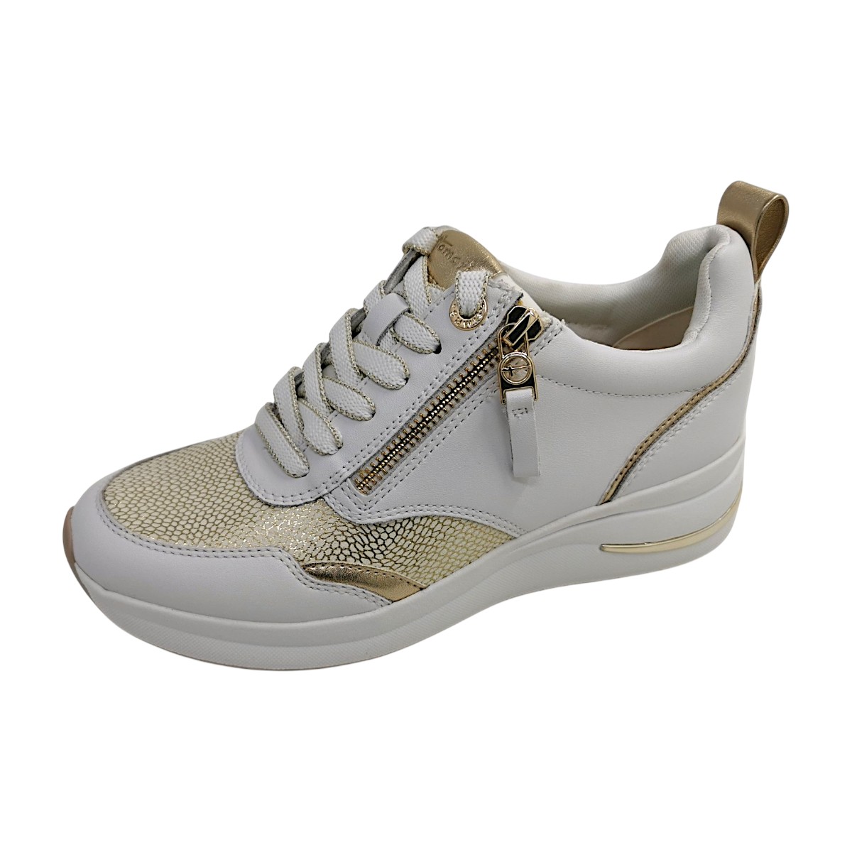 Tamaris Comfort 8-83714-43-196 Weiß white/gold 196
