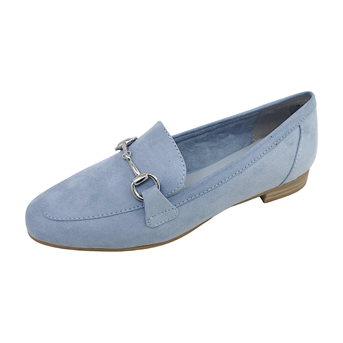 Marco Tozzi Damenschuhe Halbschuhe Slipper Blau Freizeit (847 Polar, Größe 39 EU)