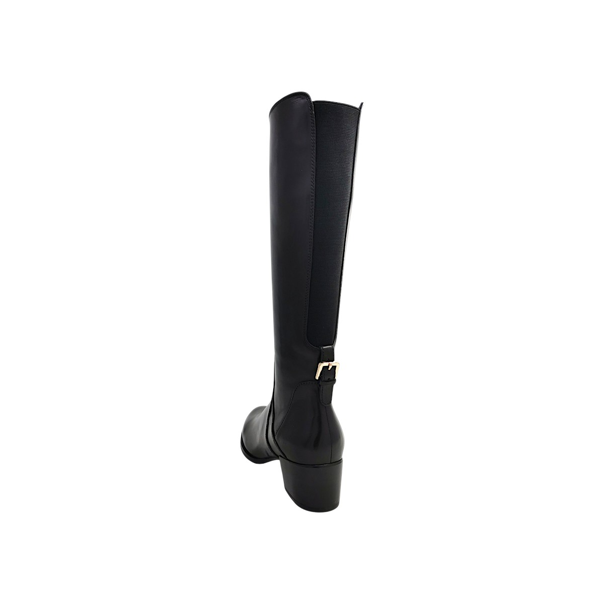 regarde le ciel Damenschuhe Reißverschluss Schaftstiefel Schwarz Freizeit (balck 2695, Gr. 1:36)