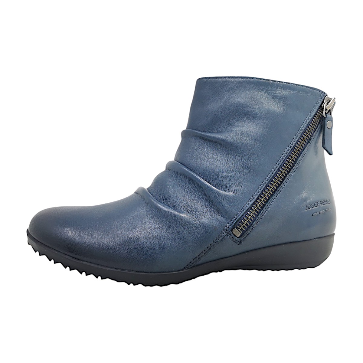 Josef Seibel Naly 61 Damenschuhe Reißverschluss Stiefelette Blau Freizeit Josef Seibel Naly 61 Damenschuhe Reißverschluss Stiefelette Blau Freizeit