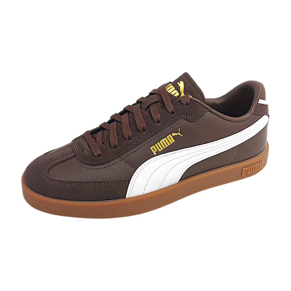 Puma Club II Era 397447/50 Braun chocolate brown/white 50