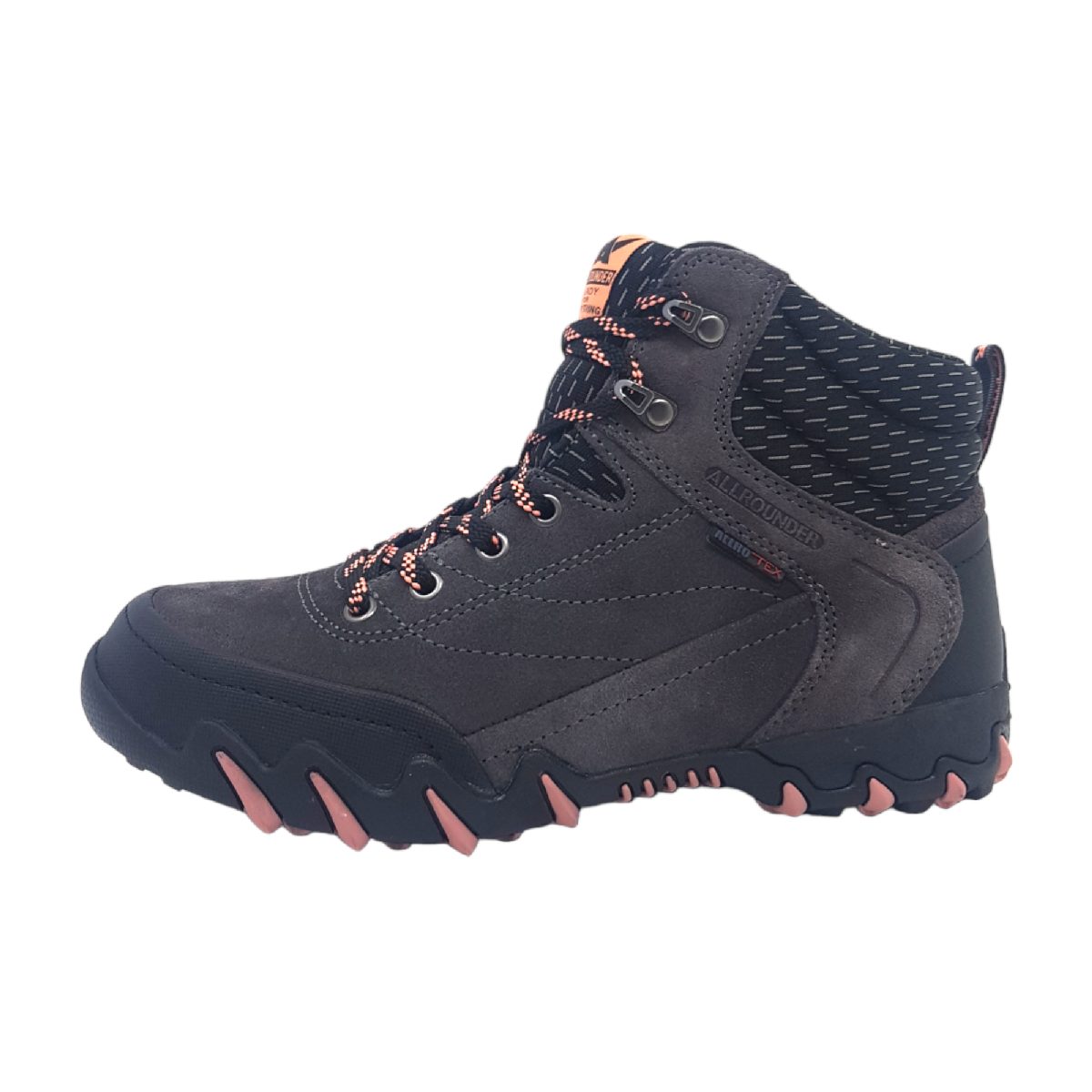Allrounder by Mephisto Nigata-Tex Damenschuhe Stiefel Schnürer Grau (25- Black / Avion, Gr. 2:5.5)