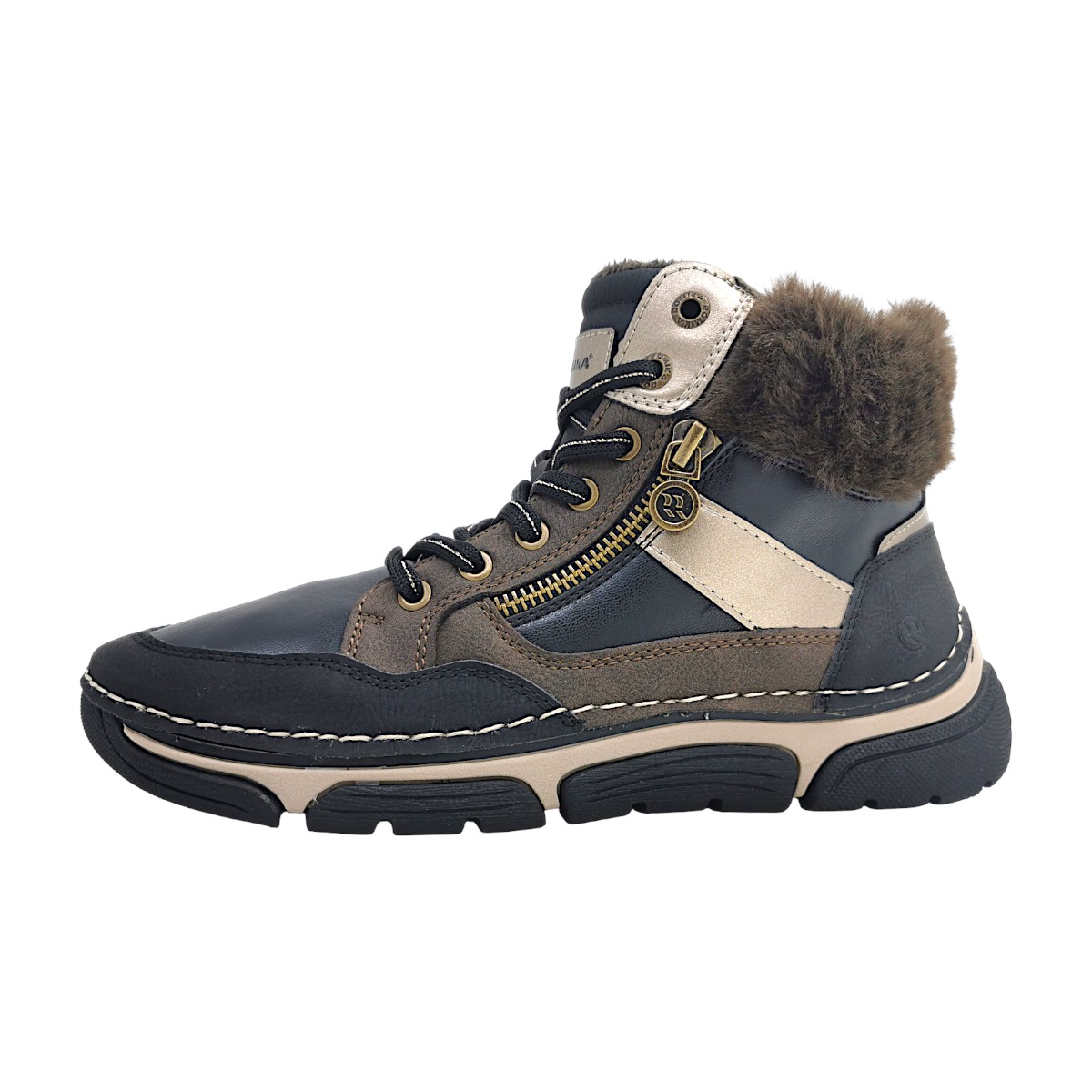 Romika Damenschuhe Schnürstiefel Schwarz Freizeit Romika Damenschuhe Schnürstiefel Schwarz Freizeit