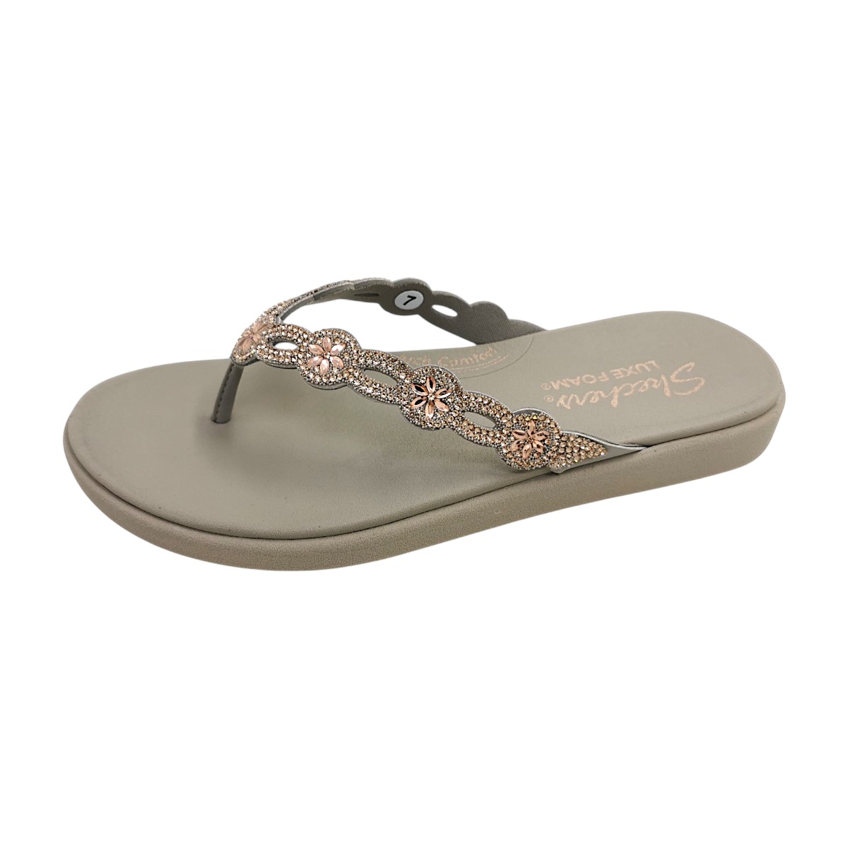 Skechers Meditation Luxe 163663/TPE Grau taupe TPE