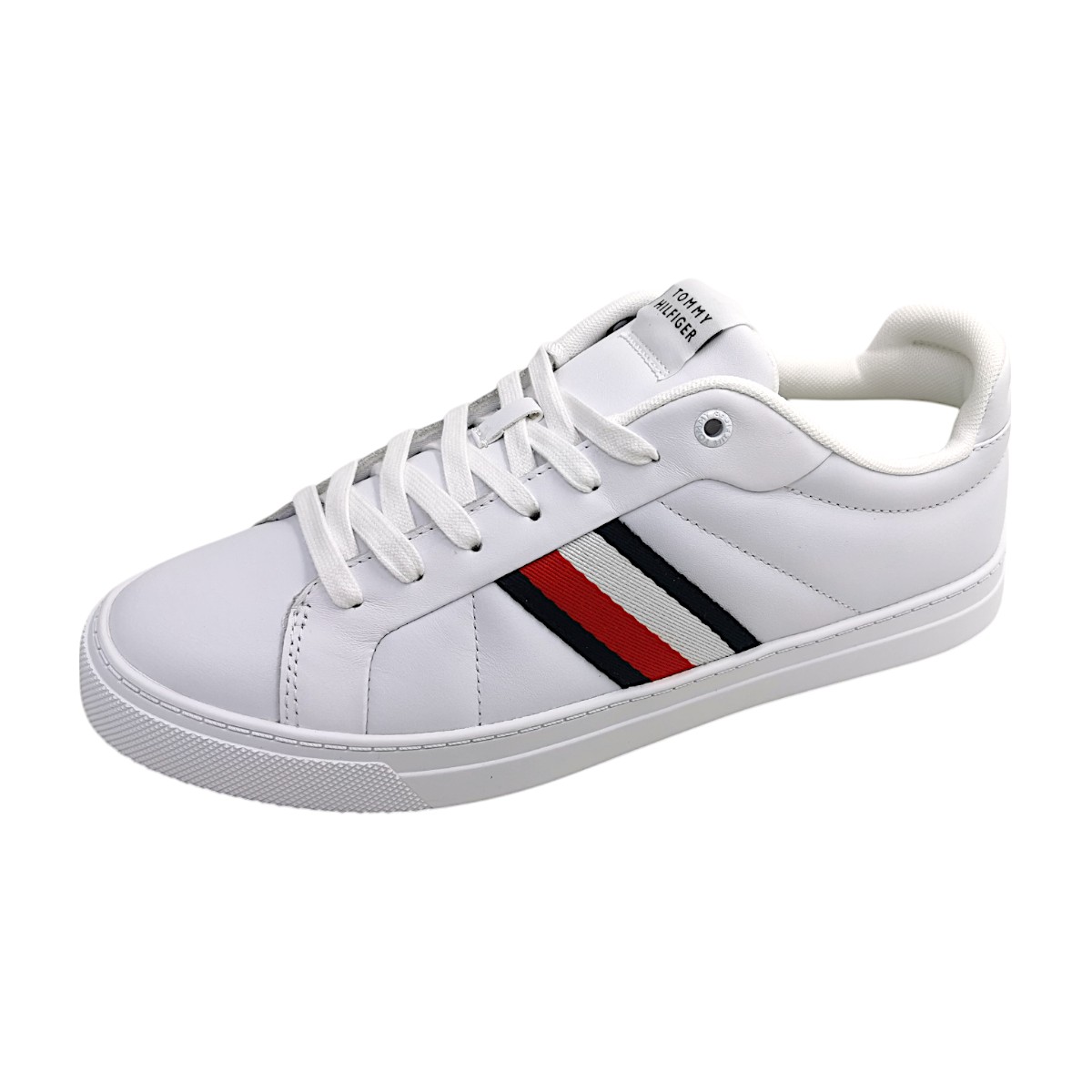 Tommy Hilfiger Icon Court FM0FM05163 Weiß YBS white Tommy Hilfiger Icon Court FM0FM05163 Weiß YBS white