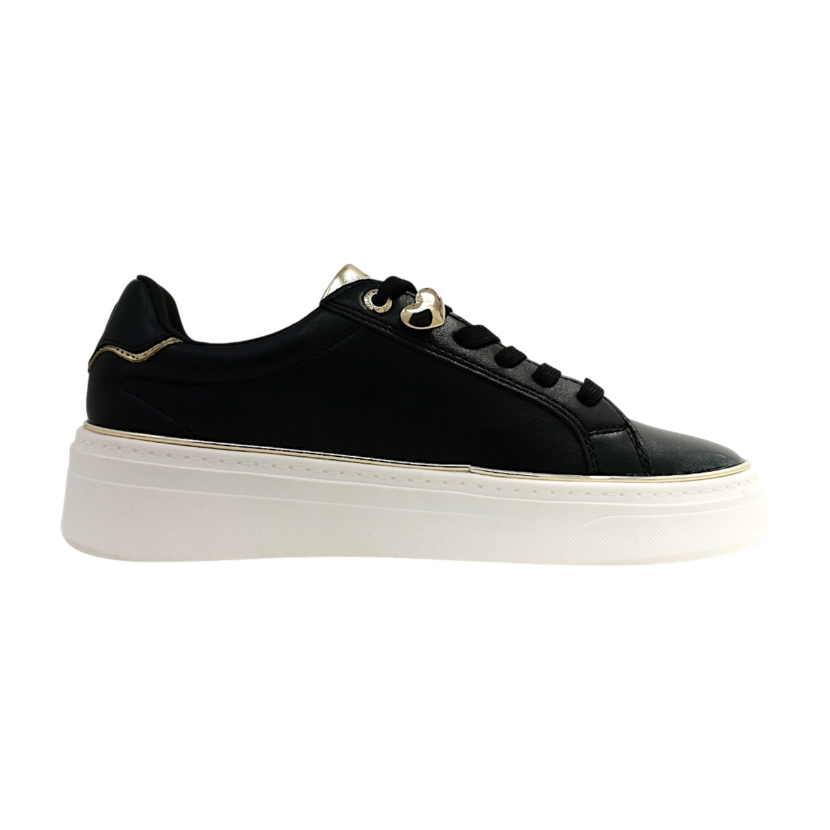 s.Oliver Damenschuhe Schnürschuhe Sportive Schwarz Freizeit (black/gold 99D5, Gr. 1:36) s.Oliver Damenschuhe Schnürschuhe Sportive Schwarz Freizeit (black/gold 99D5, Gr. 1:36)