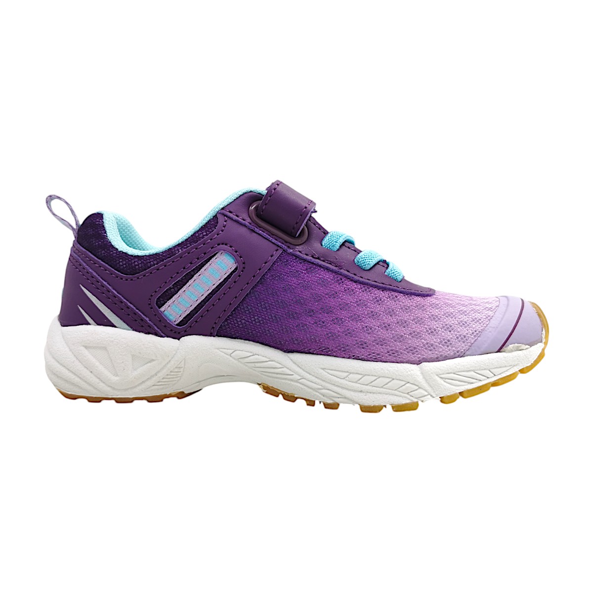 Lico Barney VS Sportschuhe Kinder Laufschuhe Klettschuh Violett Freizeit (lila/türkis 3303, Größe 35 EU)