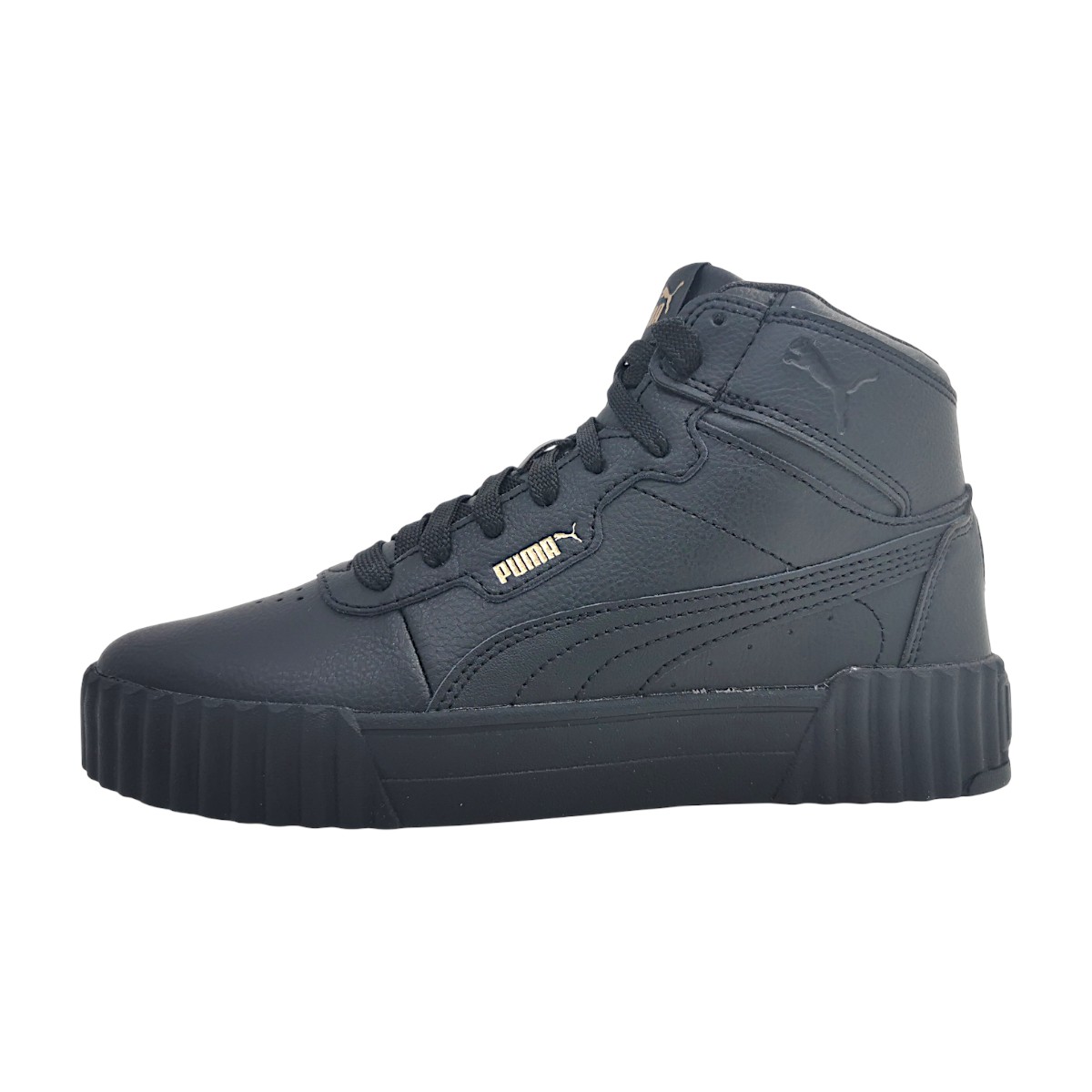 Puma Carina 3.0 Mid Damenschuhe Schnürschuhe sportlicher Schnürer Schwarz Freizeit Puma Carina 3.0 Mid Damenschuhe Schnürschuhe sportlicher Schnürer Schwarz Freizeit