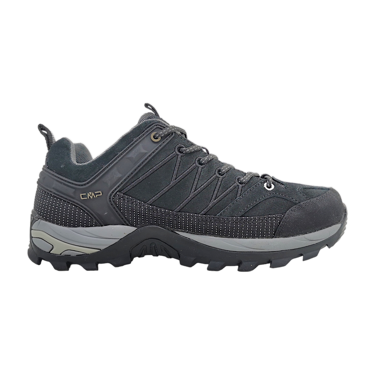 CMP Sportschuhe Herren Outdoorschuhe Wanderschuh Schwarz Wandern (nero/grey 73UC, Größe 46 EU)