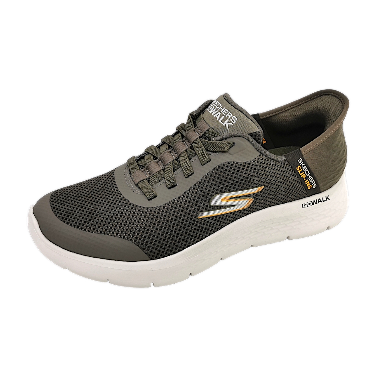 Skechers GO WALK FLEX HANDS UP 216324 Braun brown BRN