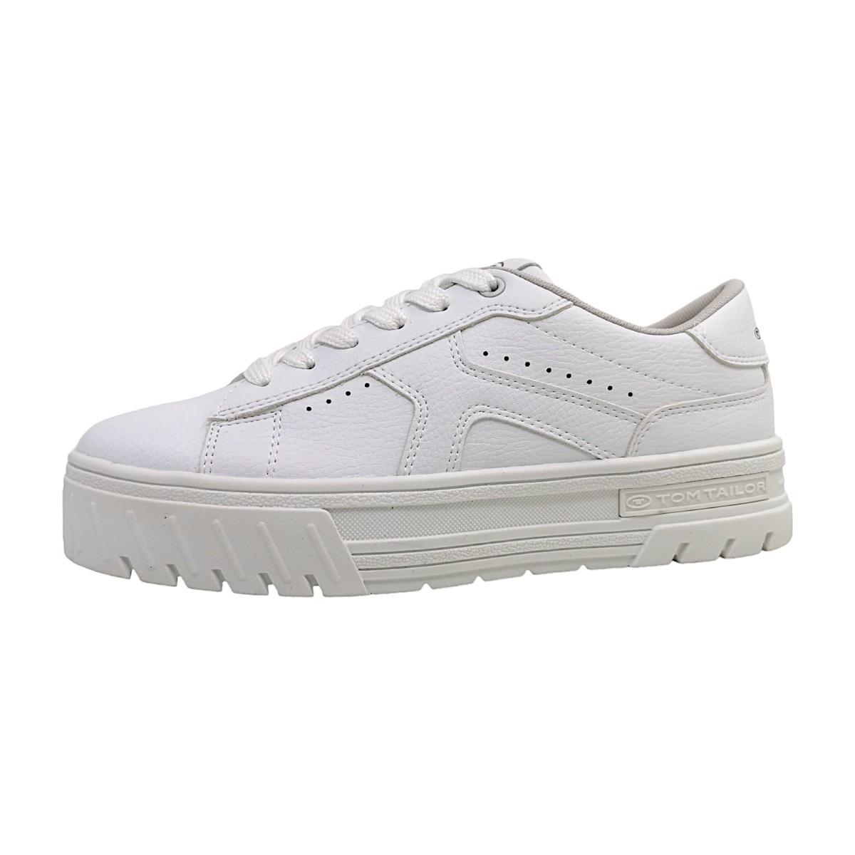 Tom Tailor Damenschuhe Schnürschuhe Sportive Schnürer Weiß Freizeit Tom Tailor Damenschuhe Schnürschuhe Sportive Schnürer Weiß Freizeit