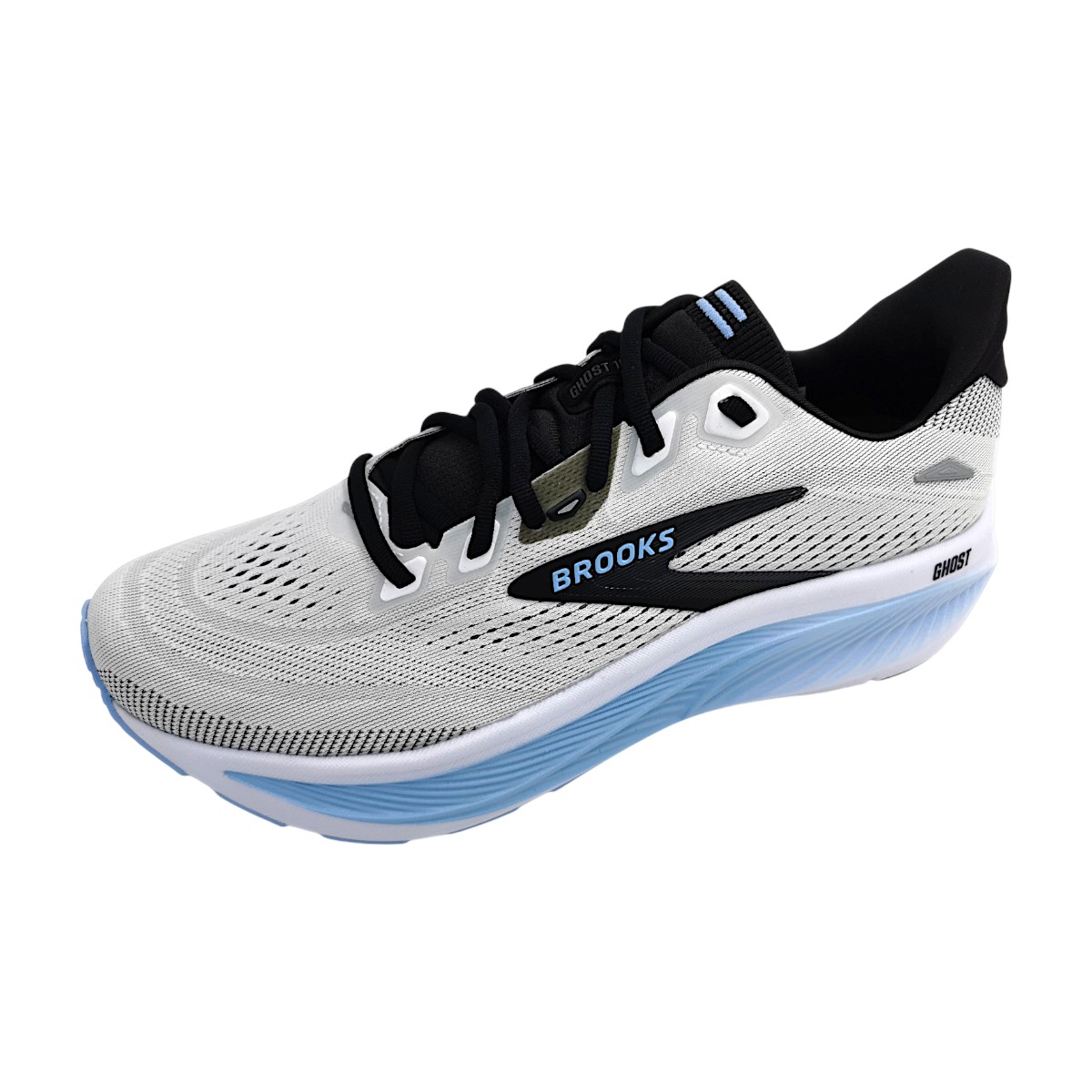 Brooks Ghost 18 1104931D Grau white/blue 172 Brooks Ghost 18 1104931D Grau white/blue 172