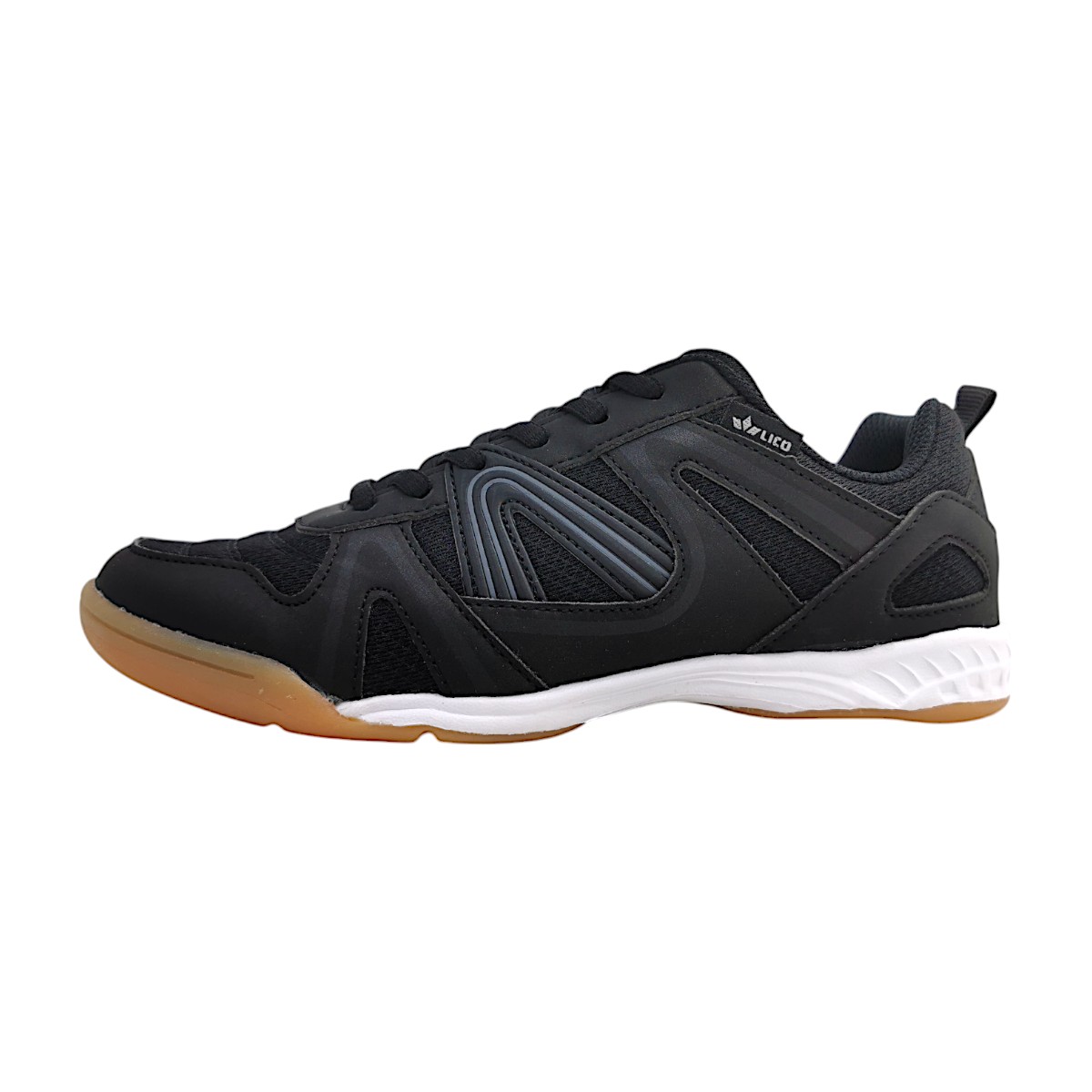 Lico SL Fit Indoor Sportschuhe Hallenschuh Schwarz (black, Gr. 1:44)