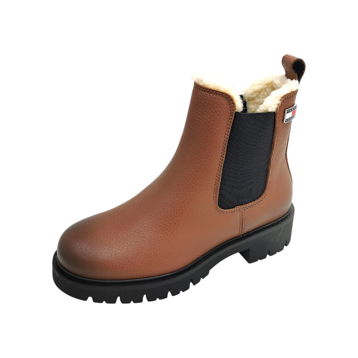 Tommy Hilfiger TJW Cleated Chelsea Boots Damenschuhe Schaftstiefel Braun (sunset rust GPH, Gr. 1:37) Tommy Hilfiger TJW Cleated Chelsea Boots Damenschuhe Schaftstiefel Braun (sunset rust GPH, Gr. 1:37)