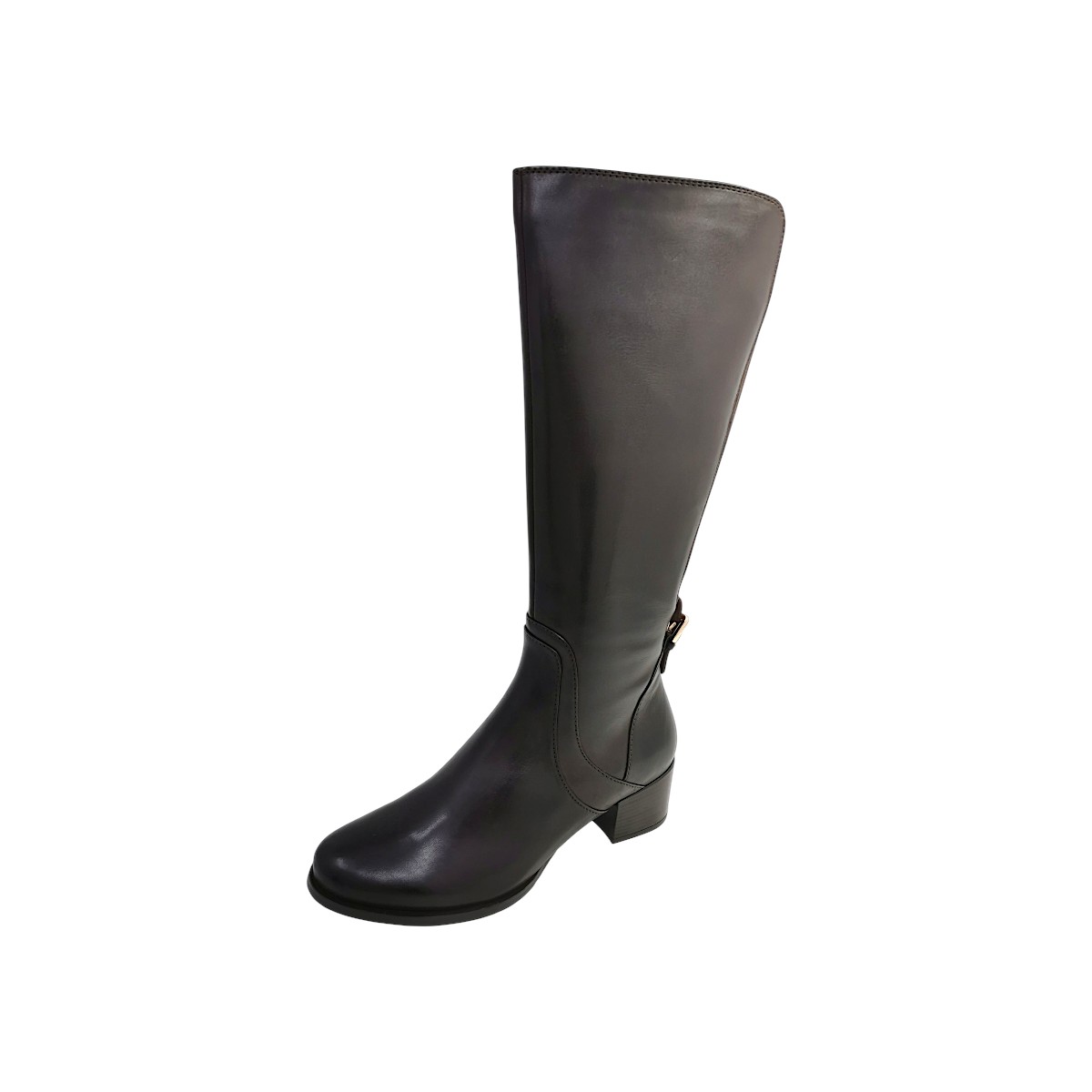 regarde le ciel Damenschuhe Schaftstiefel Braun Freizeit (castagno 6414, Größe 36 EU)