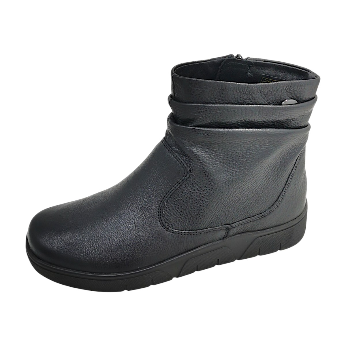 Lark & Finch Tania Boot Damenschuhe Stiefel Reißverschluss Schwarz Freizeit (black, Größe 36 EU) Lark & Finch Tania Boot Damenschuhe Stiefel Reißverschluss Schwarz Freizeit (black, Größe 36 EU)