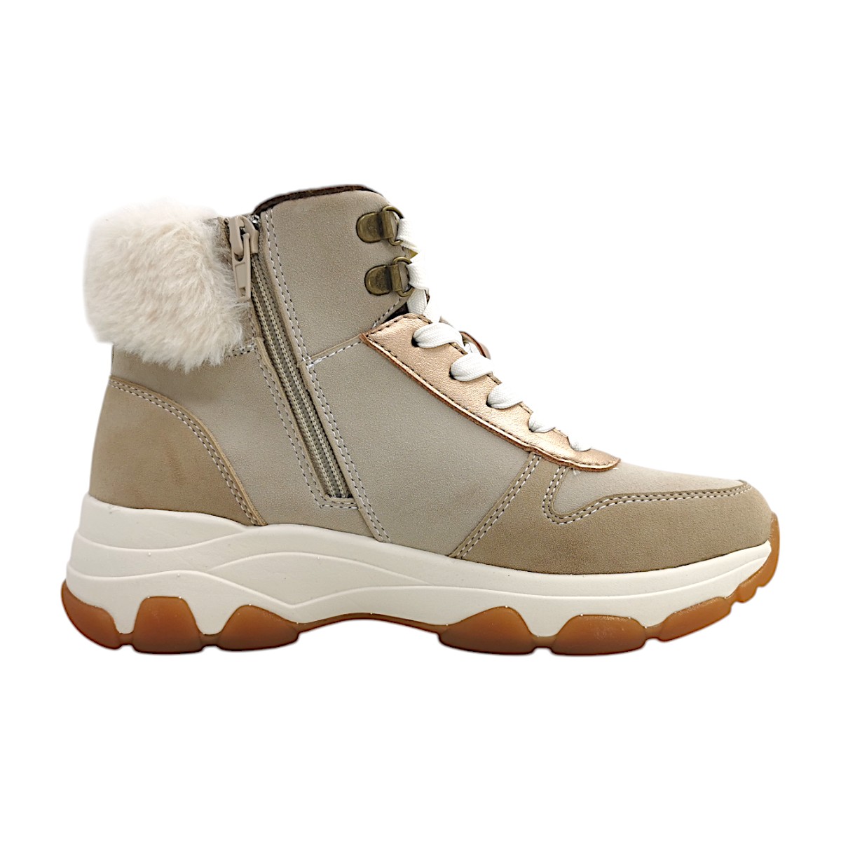 Bagatt Yuki Damenschuhe Stiefel Schnürer Schnürstiefel Beige Freizeit (beige multi 5281, Größe 36 EU) Bagatt Yuki Damenschuhe Stiefel Schnürer Schnürstiefel Beige Freizeit (beige multi 5281, Größe 36 EU)