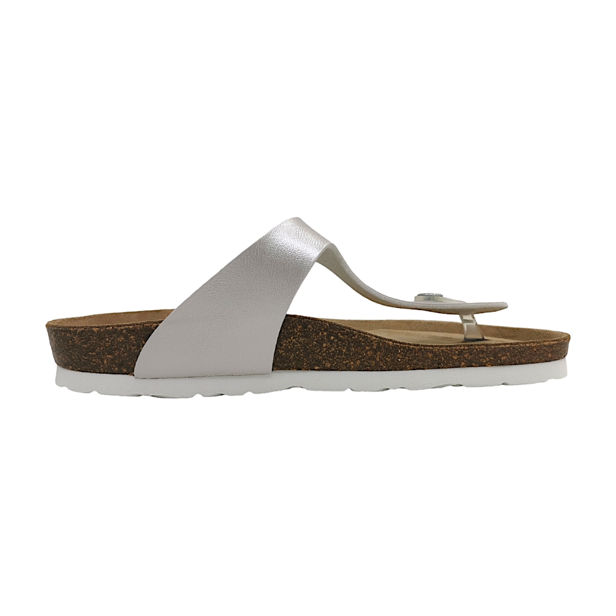 Rohde Damenschuhe Pantoletten Fußbett Weiß Freizeit (01 weiss, Größe 41 EU)