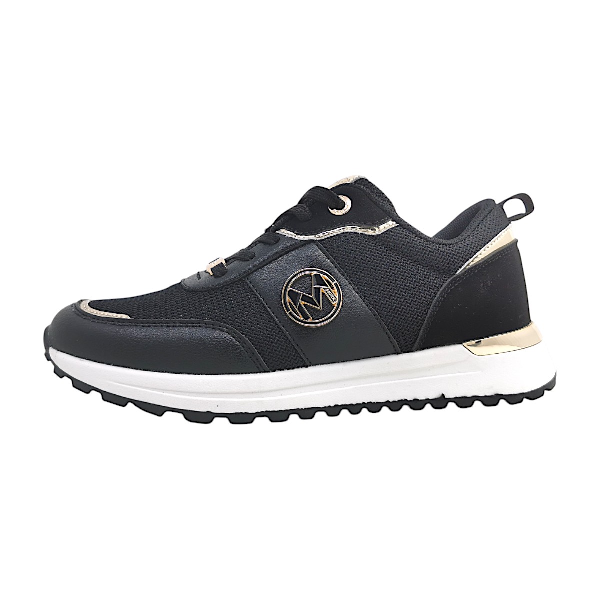Mexx Nouraya Obi Damenschuhe Schnürschuhe Schwarz Freizeit
