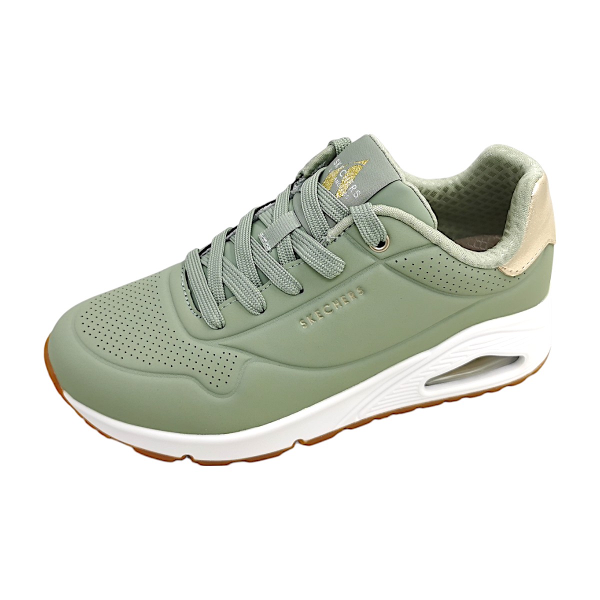 Skechers Uno - Golden Air 177094/SAGE Grün sage/silver SAGE