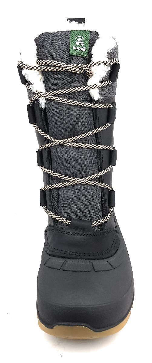Kamik Snogem Damenschuhe Stiefel Schnürer Schwarz Freizeit (BLK Black, Größe 36 EU) Kamik Snogem Damenschuhe Stiefel Schnürer Schwarz Freizeit (BLK Black, Größe 36 EU)