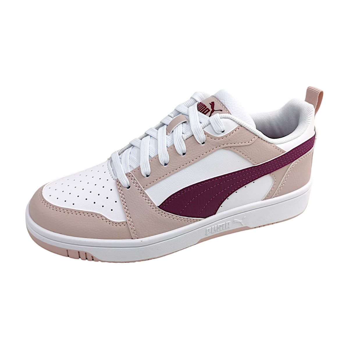 Puma Puma rebound jr 393833/014 Weiß 0014 Mauve