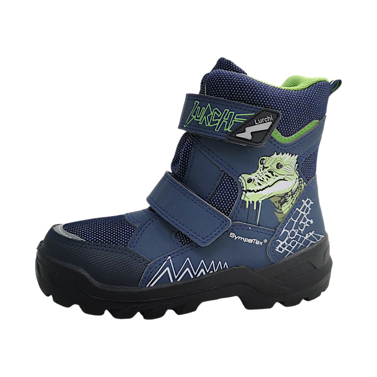 Lurchi Kinderschuhe Jungen Winterstiefel Blau Freizeit