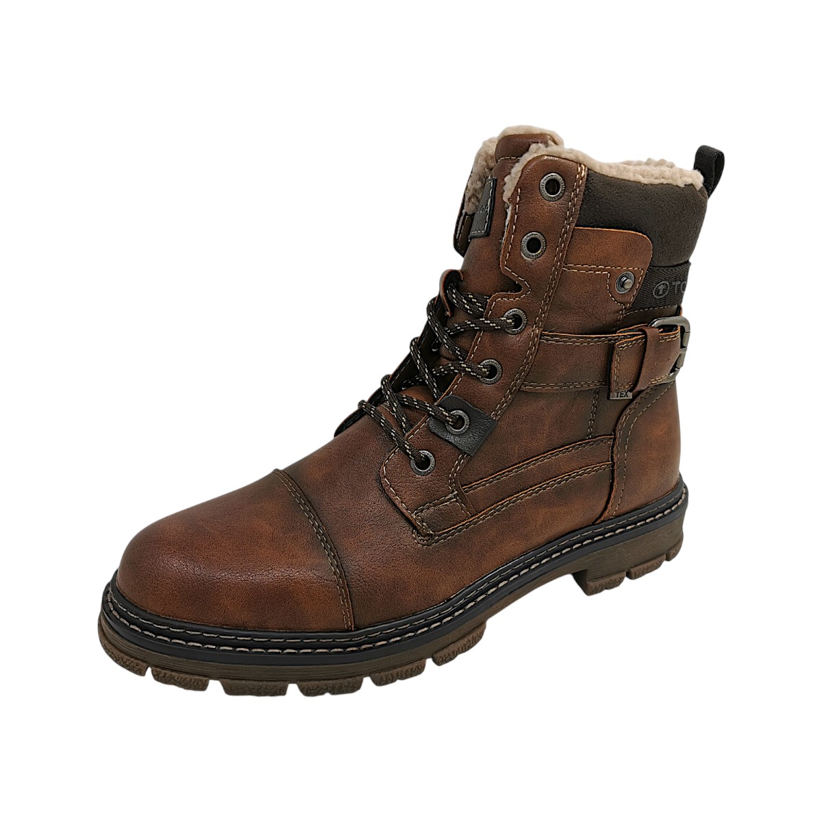 Tom Tailor Herrenschuhe Warmfutter Schnürstiefel Braun Freizeit (Rust, Größe 41 EU) Tom Tailor Herrenschuhe Warmfutter Schnürstiefel Braun Freizeit (Rust, Größe 41 EU)