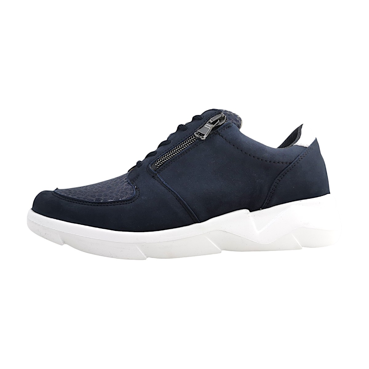 Waldläufer Damenschuhe Schnürschuhe Sportive Blau Freizeit Waldläufer Damenschuhe Schnürschuhe Sportive Blau Freizeit