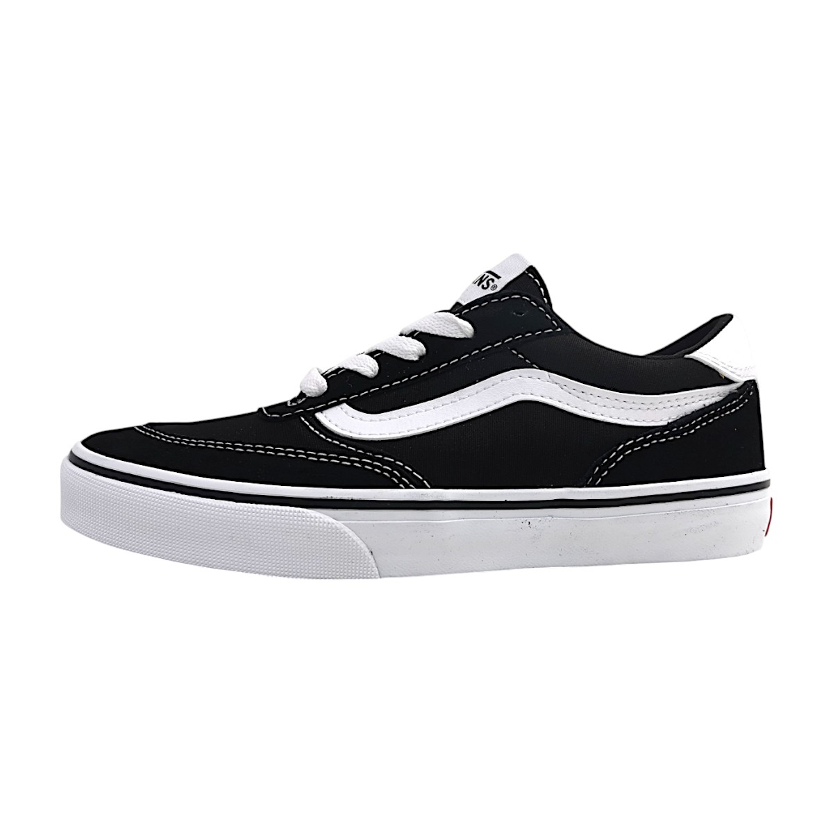 Vans Brooklyn LS Kinderschuhe Jungen Halbschuhe Schnürer Schwarz Freizeit Vans Brooklyn LS Kinderschuhe Jungen Halbschuhe Schnürer Schwarz Freizeit