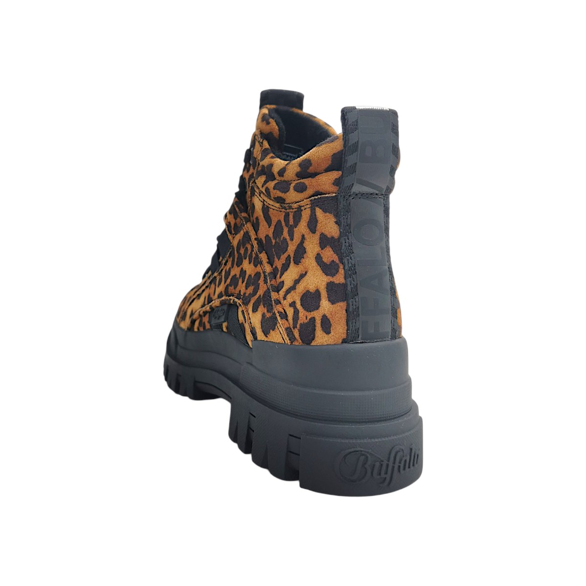 Buffalo Aspha NC MID 1622591 Braun black/beige leo