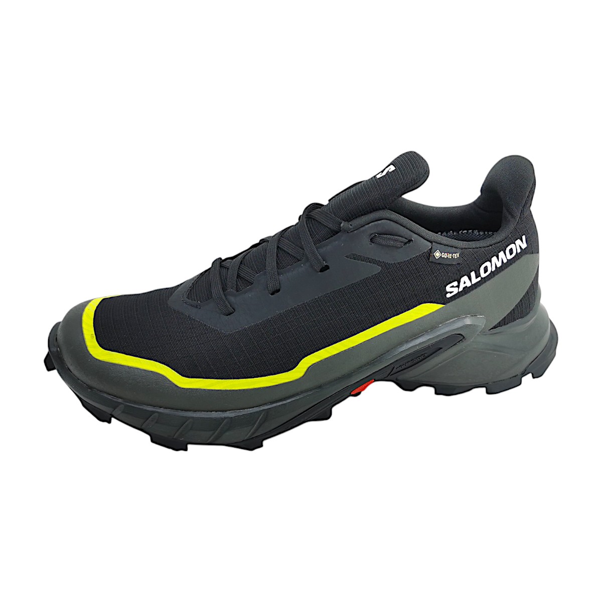 Salomon Alphacross 5GTX L47460400 Schwarz black/peat/sulph Salomon Alphacross 5GTX L47460400 Schwarz black/peat/sulph