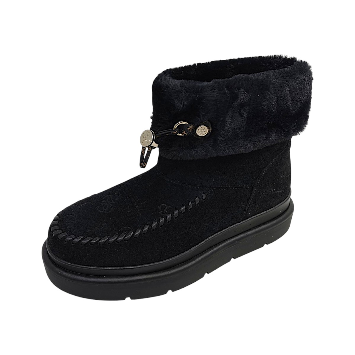 Guess Kenta FLFKEN-LEA10 Schwarz black