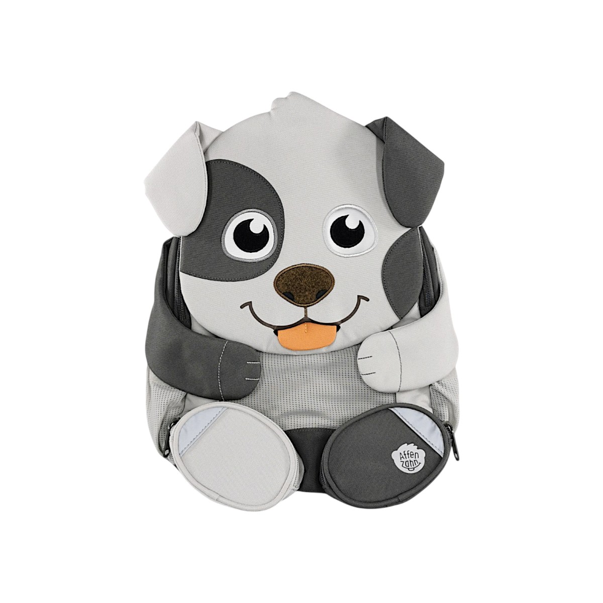 Affenzahn Großer Freund - Hund Accessoires allgemein Rucksack Grau Freizeit