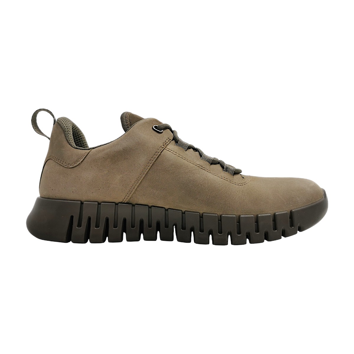 Ecco Herrenschuhe Schnürschuhe Grau Freizeit (Dark clay 02559, Größe 46 EU)