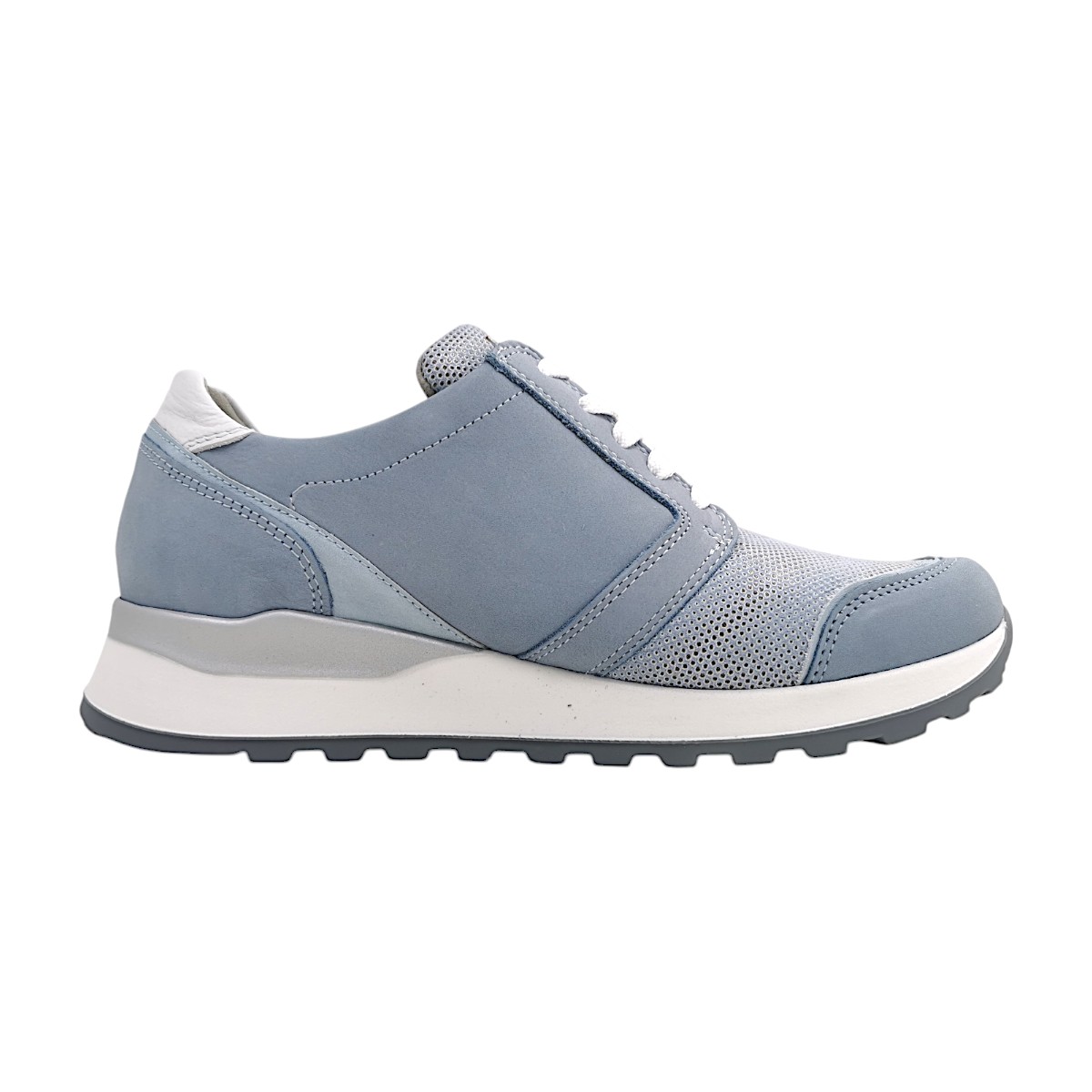 Waldläufer Hiroko 364H15-404 Blau 267 sky weiss