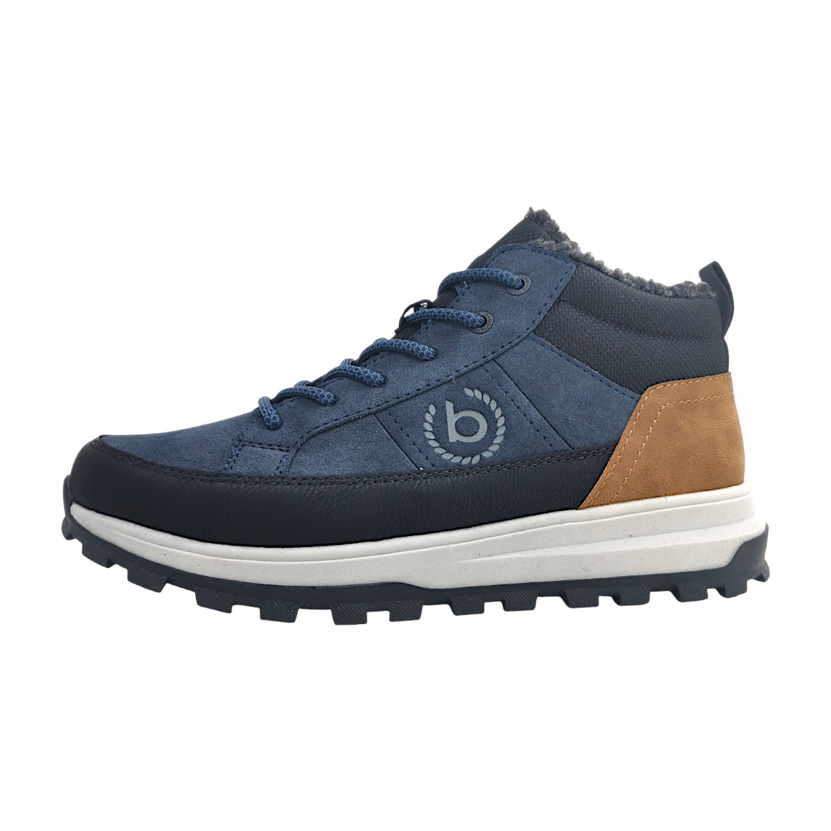 Bugatti Damenschuhe Schnürstiefel Blau Freizeit