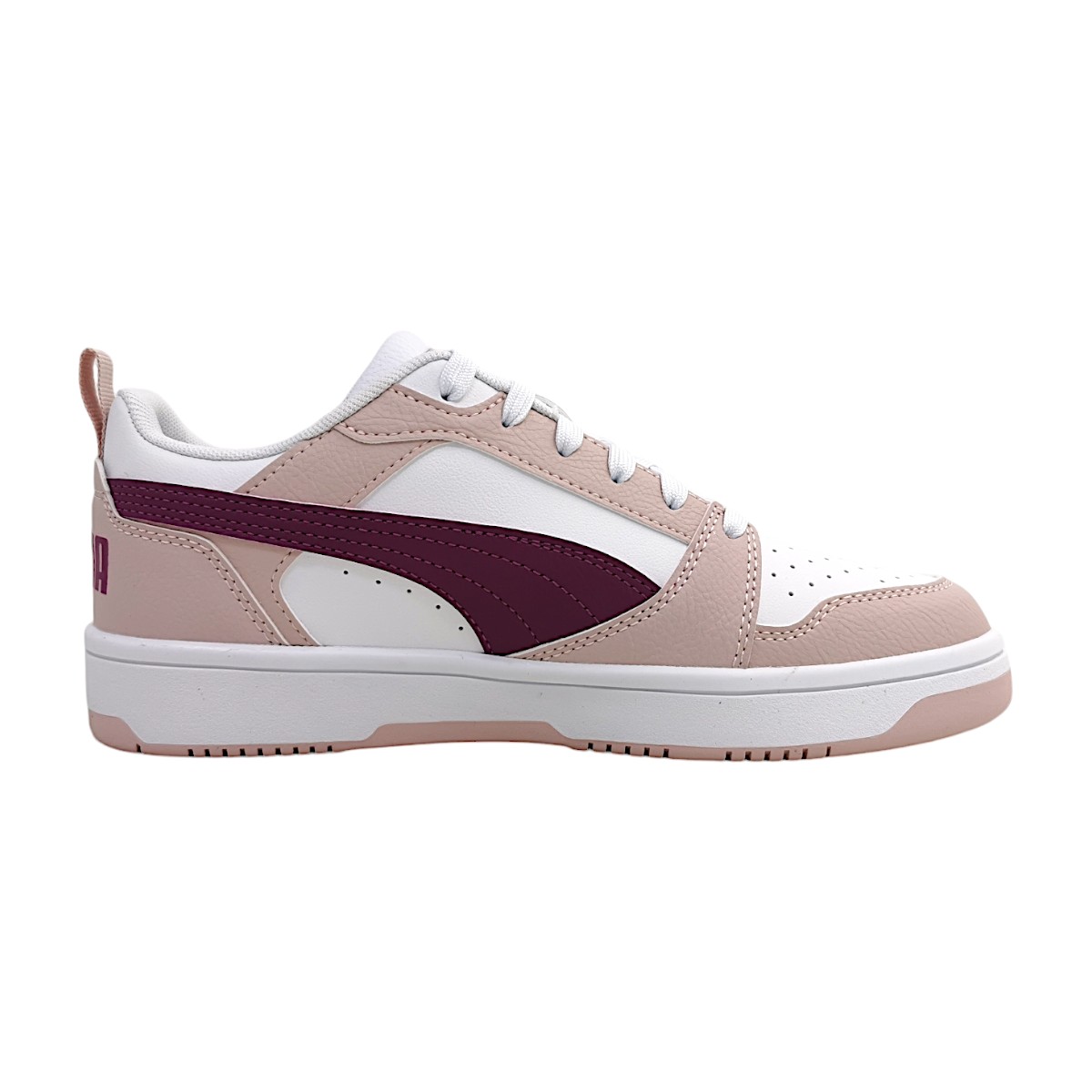 Puma Puma rebound jr 393833/014 Weiß 0014 Mauve