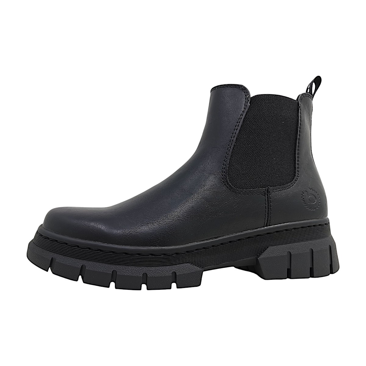 Bugatti Woman Damenschuhe Stiefeletten Schlupfstiefel Schwarz Freizeit