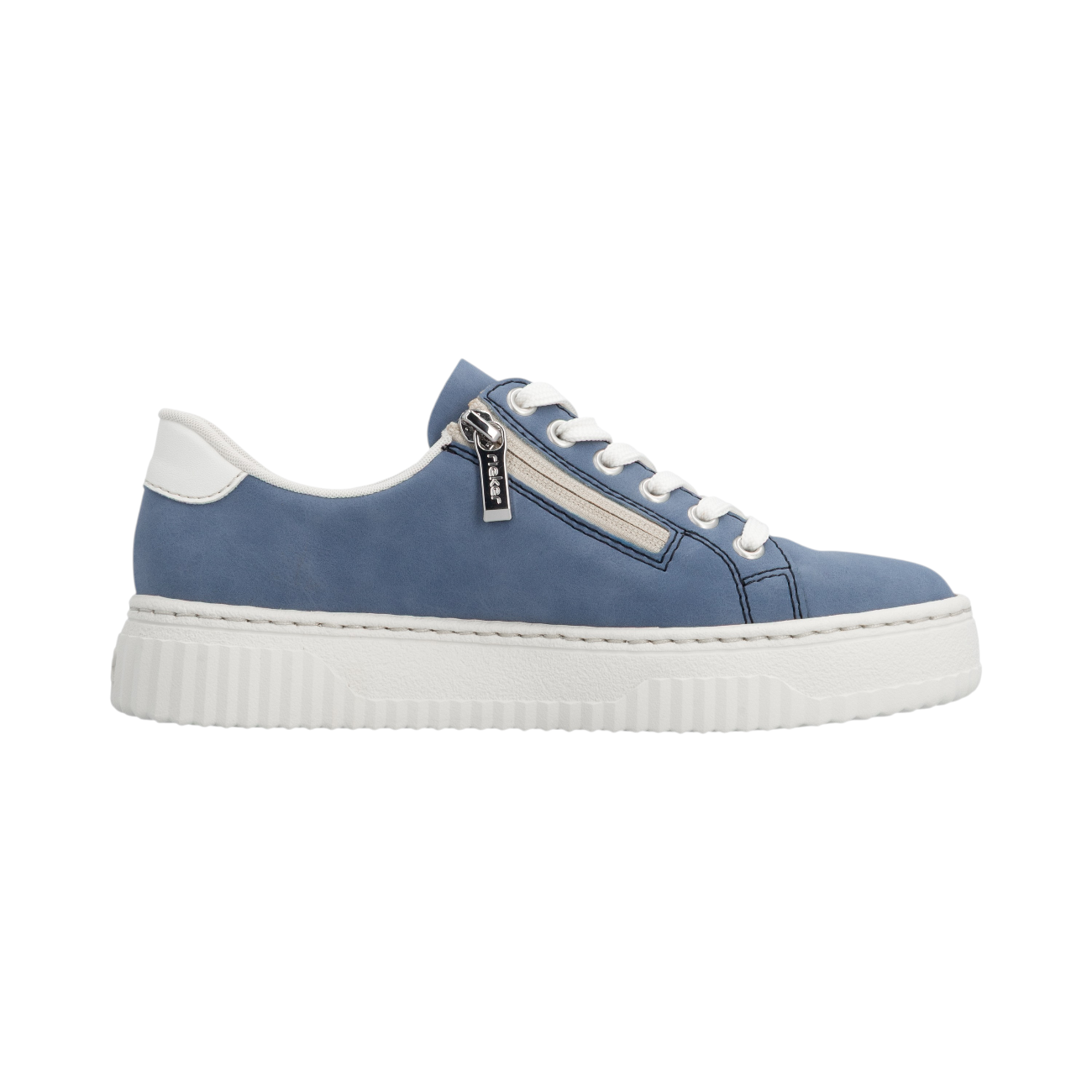 Rieker N9920-14 Blau indigo/offwhite