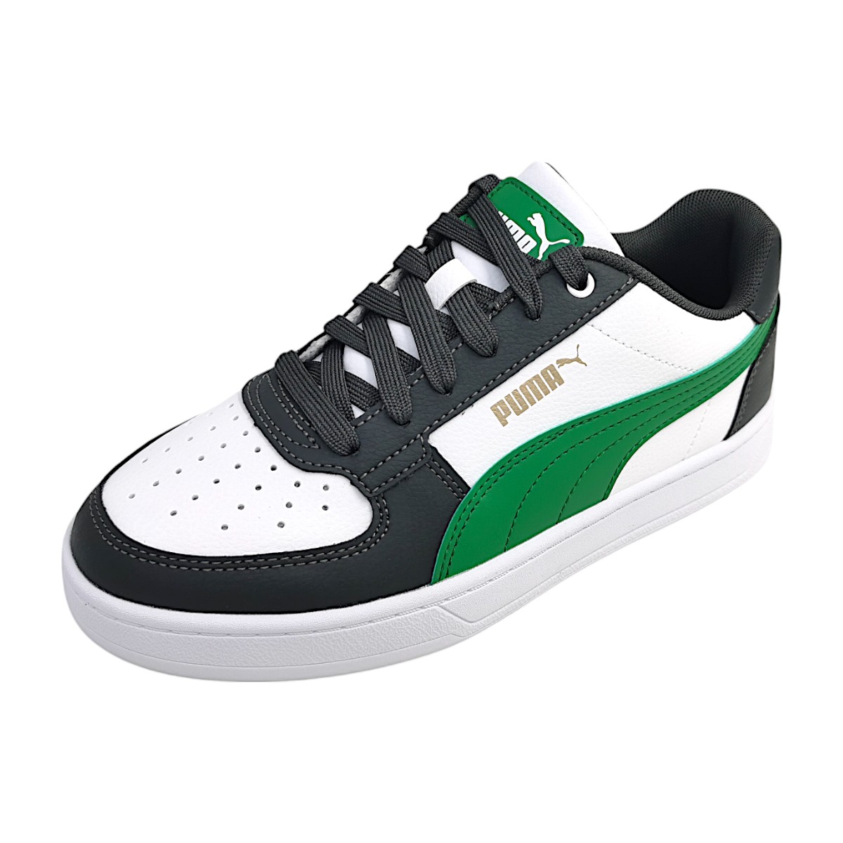 Puma Caven Jr. 393837/043 Weiß weiß/grün 043