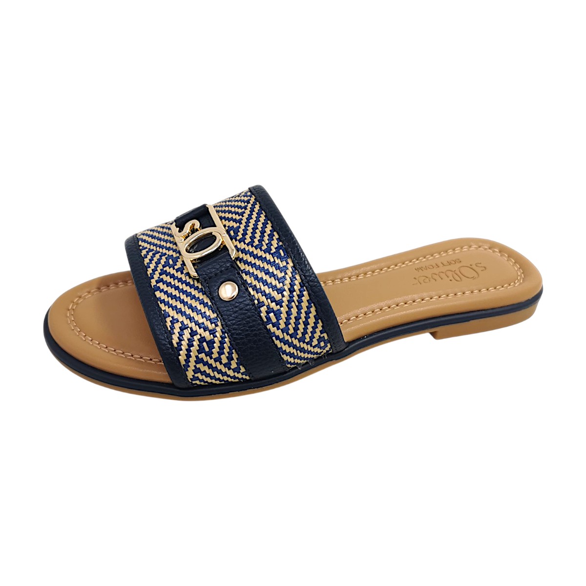 s.Oliver Damenschuhe Pantolette Blau Freizeit (navy 5750, Größe 41 EU) s.Oliver Damenschuhe Pantolette Blau Freizeit (navy 5750, Größe 41 EU)