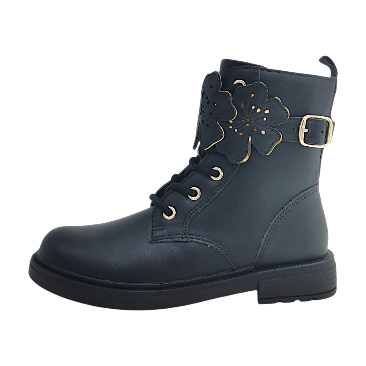 Geox Eclair Kinderschuhe Mädchen Stiefel Schnürstiefel Schwarz Freizeit Geox Eclair Kinderschuhe Mädchen Stiefel Schnürstiefel Schwarz Freizeit
