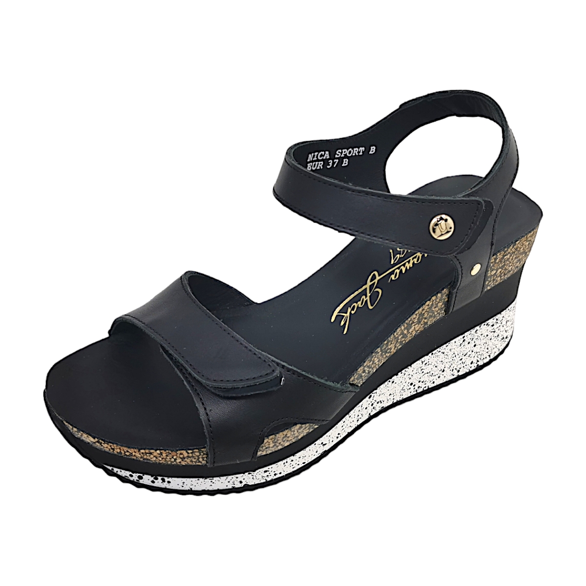 Panama Jack Nica Sport B10 Schwarz negro black