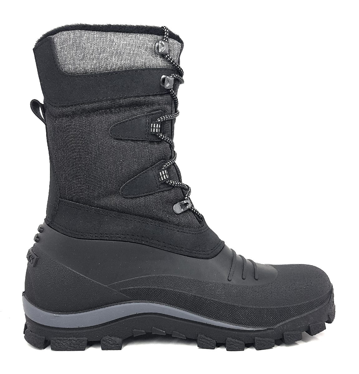 CMP Nietos Herrenschuhe Stiefel Schnürer Schwarz Freizeit (U973 Nero mel., Größe 42 EU)