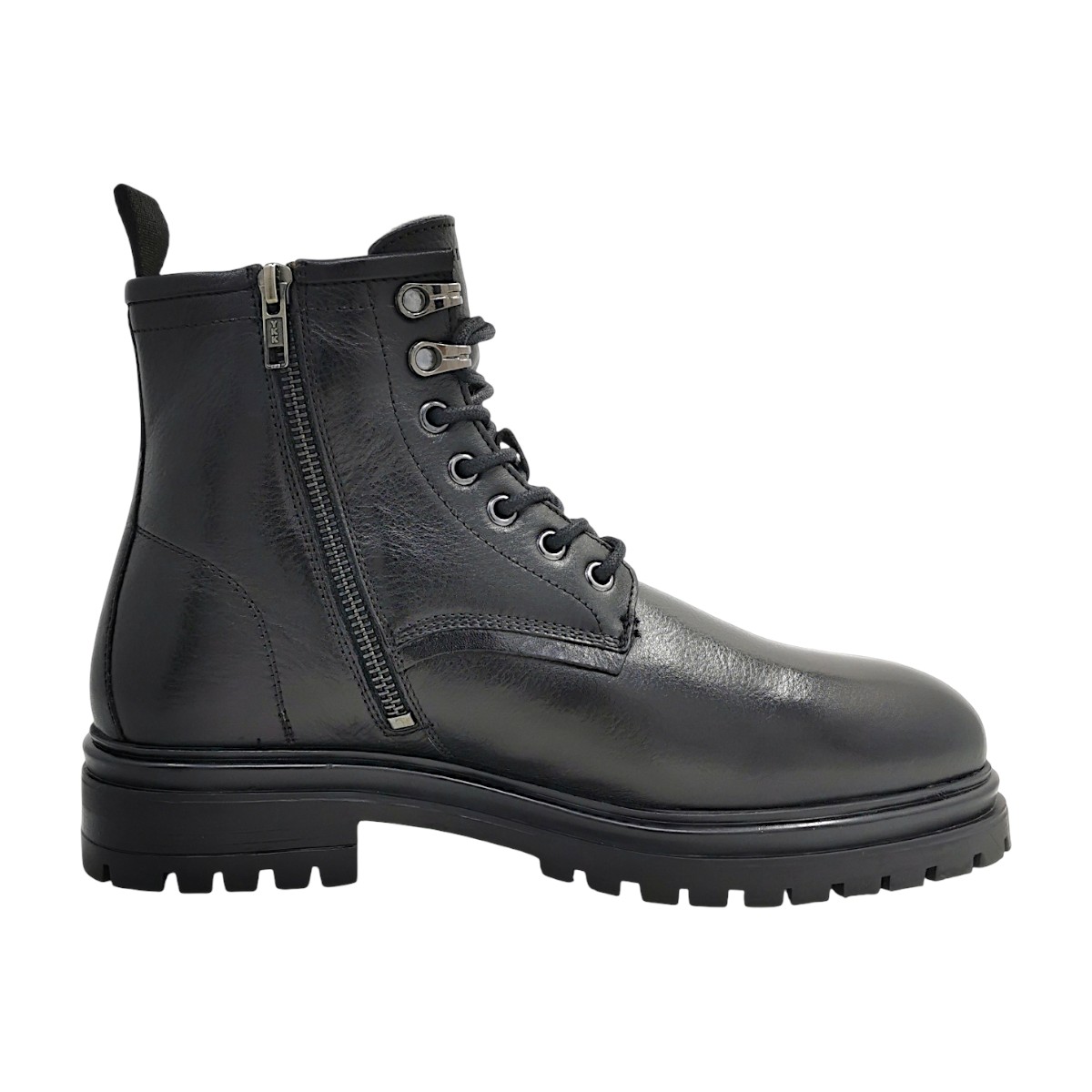 Digel Savoy Herrenschuhe Warmfutter Schnürstiefel Schwarz Freizeit (Black 10, Größe 40 EU)
