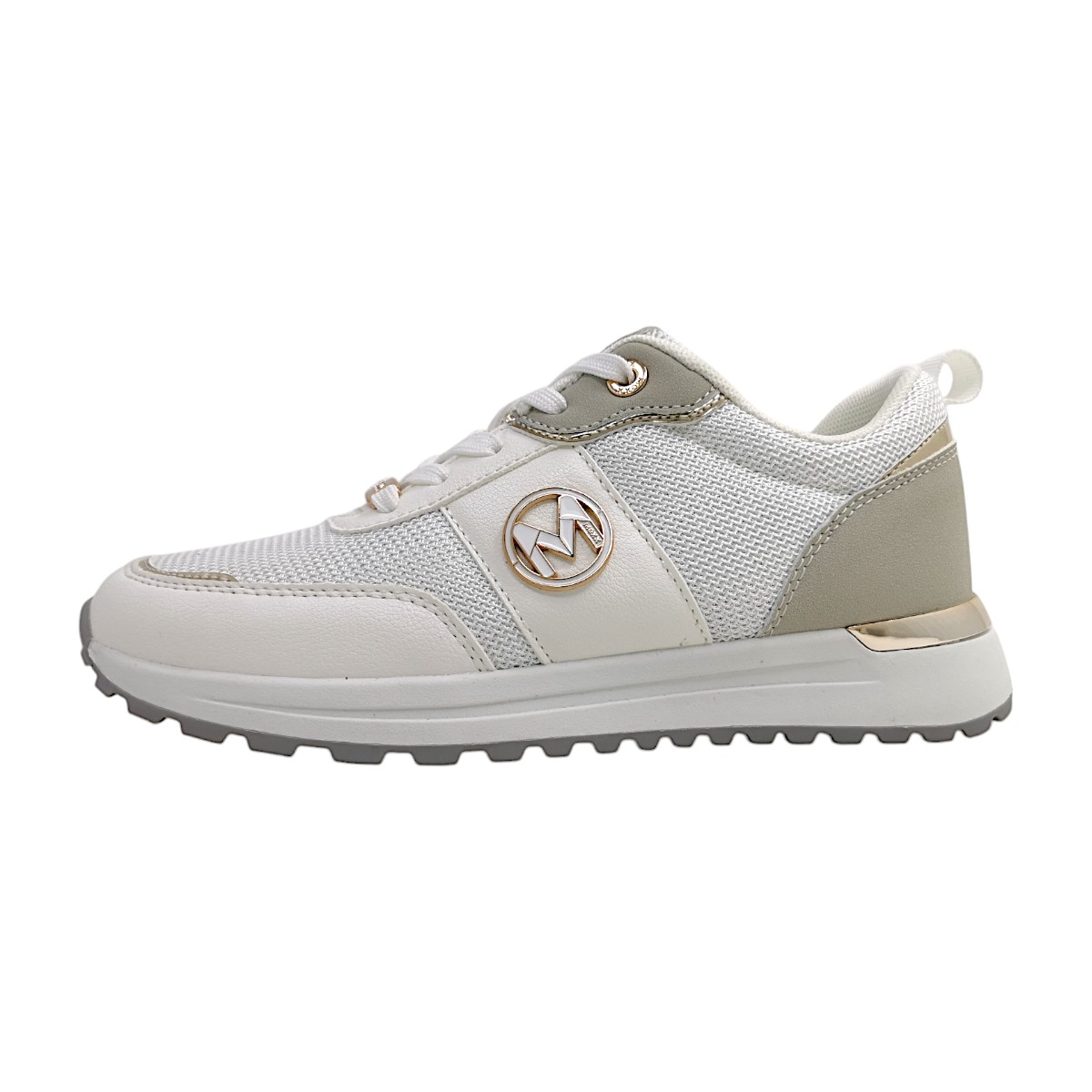 Mexx Bibiley Damenschuhe Schnürschuhe Weiß Freizeit