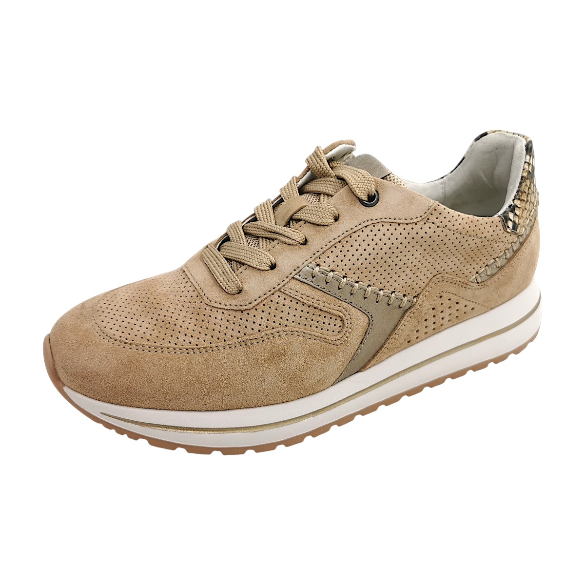 Gabor Comfort Damenschuhe Schnürschuhe Sportive Braun Freizeit (sand/mutaro 34, Gr. 2:4.5) Gabor Comfort Damenschuhe Schnürschuhe Sportive Braun Freizeit (sand/mutaro 34, Gr. 2:4.5)