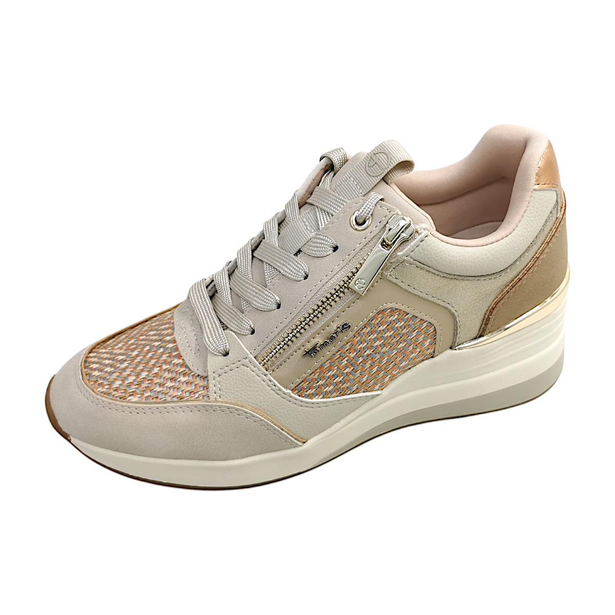 Tamaris 1-23703-41/454 Beige ivory struct. 454