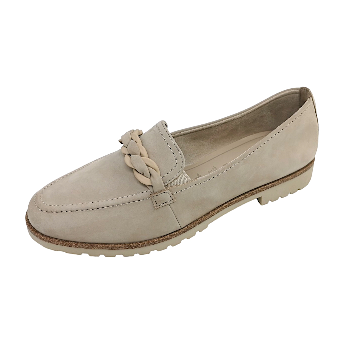 Tamaris Damenschuhe Halbschuhe Slipper Beige Freizeit (Taupe 341, Größe 36 EU)